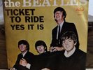 The Beatles, Ticket To Ride, Yes It Is, Capitol Records 45 Rpm, 5407