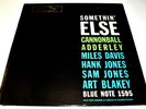 CANNONBALL ADDERLEY, Else, BLUE NOTE BST-1595  RVG  EAR Laminated