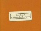 LEOPOLD, Perry - Experiment in metaphysics - LP 1970 Sommor