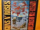 VINTAGE 1987 GEFFEN GUNS N' ROSES APPETITE FOR DESTRUCTION LP VINYL JUMPS FRAME