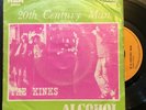 THE KINKS - 20th Century Man / Alcohol - Portugal 7/45 1972 Ps Single Rare