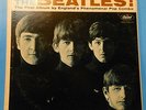 MEET THE BEATLES VINYL LP 1964 MONO ORIGINAL RAINBOW NICE CONDITION  VG/VG+ C