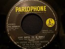 Philippines Ron Geesin And Roger Waters - Give Birth To a Smile b/w  Sea Shell a