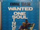 1ST PRESS JOHNNIE TAYLOR-WANTED ONE SOUL SINGER STAX S 715 SOUL LP YELLOW LABEL
