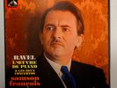 4 x LP Box EMI  RAVEL Oeuvre de Piano + 2 Concertos SAMSON FRANCOIS + EP
