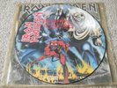 IRON MAIDEN PICTURE DISC THE NUMBER OF THE BEAST EMCP 3400 1982 EMI