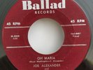 CHUCK BERRY'S FIRST 45  Joe Alexander & The Cubans  BALLAD 1008 / NEW OLD STOCK