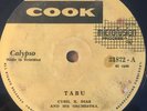 Calypso Jazz 45 Cyril X. Diaz Tabu on Cook Trinidad Original HEAR