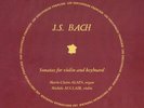 J.S. Bach - Sonaten für Violine und Cembalo / M. Auclair Violine 2 LP 180 gr