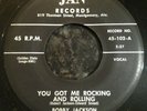 HEAR Rare ALA R&B Rocker - BOBBY JACKSON - YOU GOT ME ROCKING & ROLLING - JAN 45