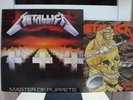 METALLICA / MASTER OF PUPPETS, RARE KOREA ORIG. VERTIGO LP w/INSERT METAL NM