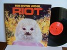 Riot - Fire Down Under  K 52315  UK LP 1st Press 1981 Elektra  Signed Copy  NM