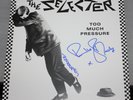 The Selecter LP Too Much Pressure SIGNED Autogramm signiert Black/White Splatter