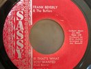 Frank Beverly & The Butlers 