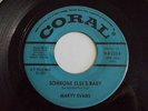 Marty Evans Someone Else’s Baby / Ev’ry Time 45 1960 Coral Rockabilly Rare