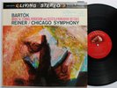 Bartok Fritz Reiner Chicago Symphony LSC 2374  Living Stereo DG LP 1960 2S Press