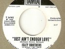 THE ISLEY BROTHERS Just Aint Enough Love Take Some Time  MOTOWN NORTHERN SOUL 45