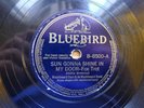 WASHBOARD SAM 78 BLUEBIRD B-8500 SUN GONNA SHINE IN MY DOOR / BEALE STREET SHEIK
