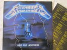 Metallica ?– Ride The Lightning orig. UK`84 + printed inner sleeve