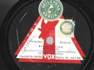 RARE 78 RPM: GERMAN VOX : BLACK BOTTOM / STATIC STRUT VG+ GABRIEL FORMIGGINI ORK