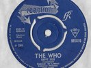 THE WHO Happy Jack UK Reaction 45 rare version with no 