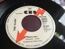 RARE ORIGINAL ,THE CLASH , WHITE RIOT / 1977 GERMAN PROMO  PUNK 7