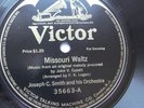 Joseph C. Smith – 78rpm single 12-inch – Victor #35663 Missouri Waltz