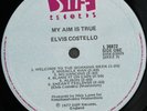 Elvis Costello My Aim Is True Stiff Records New Zealand Pressing Green and Pink
