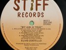 Elvis Costello My Aim Is True Stiff Records New Zealand Pressing Yellow Label