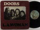 DOORS L.A. Woman ELEKTRA LP VG+ die-cut window cover