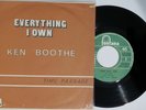 Rare Reggae KEN BOOTHE Everything I Own MADE in MADAGASCAR philips 6134 017 1974