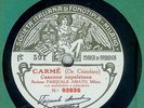 PASQUALE AMATO - CARME - RARE FONOTIPIA 78 RPM