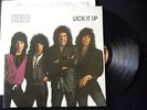 KISS LICK IT UP LP MADE IN BRAZIL 1983 WITH INSERT ORIGINAL FIRST PRESSING