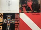 HEAVY METAL LP LOT. AC/DC, POISON, GUNS N’ ROSES, VAN HALEN