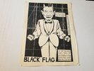 BLACK FLAG IIII PUNK ROCK STARWOOD W MINUTEMEN 81 KBD HARDCORE