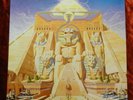 Iron Maiden Powerslave Vinyl LP 1984 W/Inners Inserts Textured Sleeve 