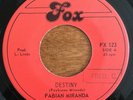 FABIAN MIRANDA rare Destiny reggae roots 45 LISTEN