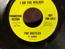 THE BEATLES Promo 45 VINYL RECORD Hello Goodbye I AM THE WALRUS P2056 45-X46160