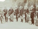 78 RPM -- Early Mexican band photograph - guitar, salterio, banduria - ethnic