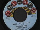 FRED PARRIS & RESTLESS HEARTS: Walk A Little Faster / No Use In Crying 45 (co,