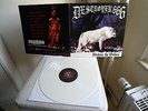 DESTROYER 666 original limited white Vinyl LP Unchain The Wolves (1997)