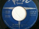 Rare 1965 Northern Soul VERVE 45 Wilson Pickett LET ME BE YOUR BOY w/ Primettes