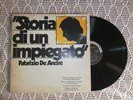 VINILE FABRIZIO DE ANDRE' STORIA DI UN IMPIEGATO 1a stampa 73'