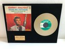 Johnny Hallyday Vinyle Ep Disque D'or 18 K Excuse-Moi Partenaire Neuf