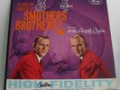 SMOTHERS BROTHERS Vintage Vinyl LP Record  'At The Purple Onion' SIGNED  