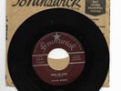 WAYLON JENNINGS-BRUNSWICK 55130 RARE ROCKABILLY 45 RPM WHEN SIN STOP/JOLE BLON