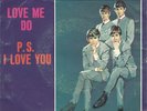 Beatles 45 Love Me Do / PS I Love You Picture Sleeve Tollie Records