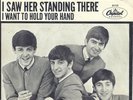 Beatles 45 I Saw Her Standing There Capitol Records Picture Sleeve