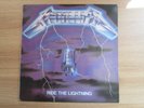 METALLICA - RIDE THE LIGHTNING Korea Unique Back Cover LP