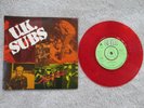 UK SUBS - STRANGLEHOLD - Rare Demo Version - Red Vinyl - Punk - GEMS 5 - VGC